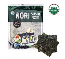 Roasted Seaweed Sushi Nori  -  1 Pack X 10 Full Size Sheet 25g (0.88 oz)