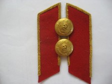 selten!! UdSSR 1 Paar Kragenspiegel Marschal ,General CCCP  Uniform 1 947-56 jr.