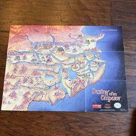 Destiny of an Emperor Nintendo Entertainment System NES 90s VTG Game Box Poster