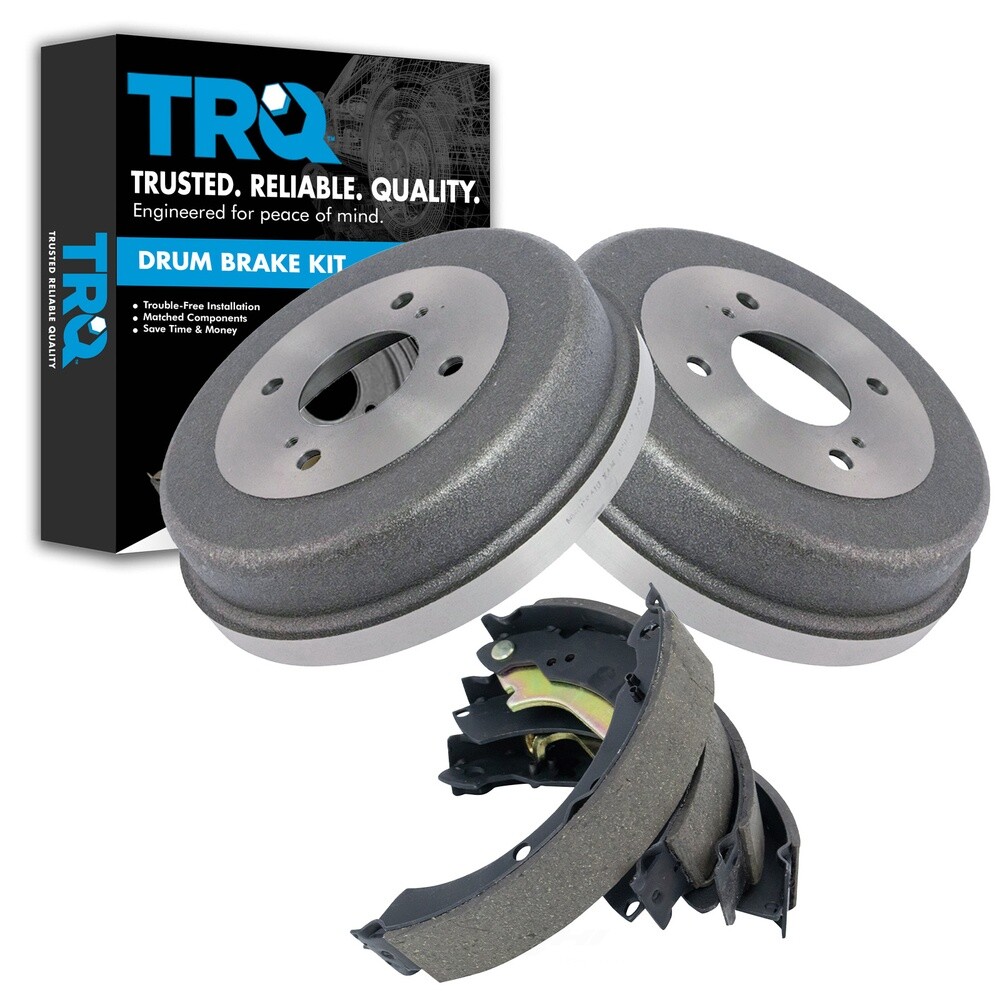 Drum+Brake+Shoe+and+Drum+Kit+TRQ+BKA17030+fits+1999+Nissan+Altima for