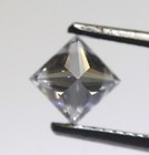 .72ct GIA laboratory grown princess diamond VS1 faint blue color 4.84x4.82x3.43m — photo 9