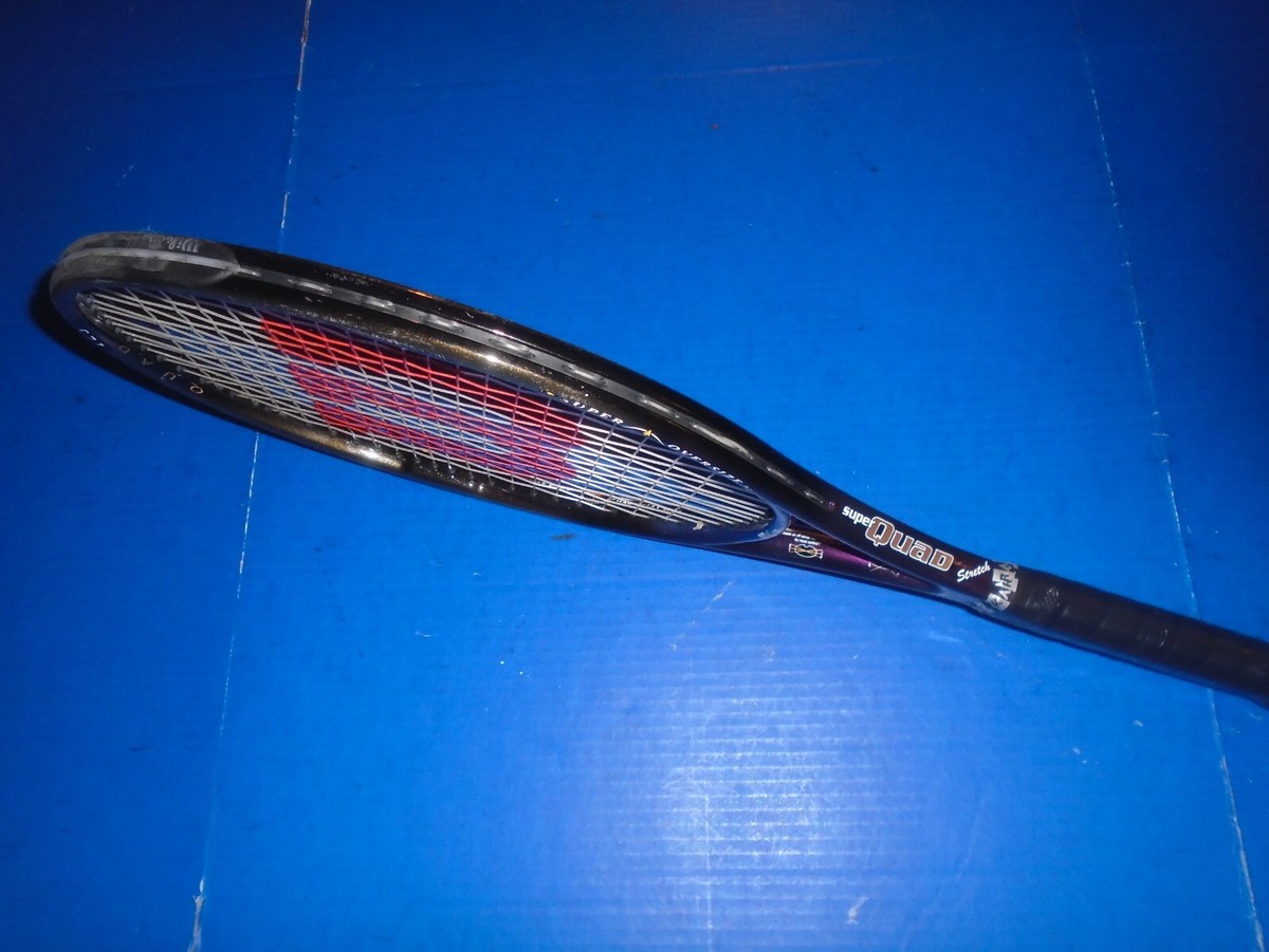 wilson - 中古 テニスラケット ウィルソン スーパークワッド ストレッチ (G2)WILSON super QuaD stretch wilson - 中古 テニスラケット ウィルソン スーパークワッド