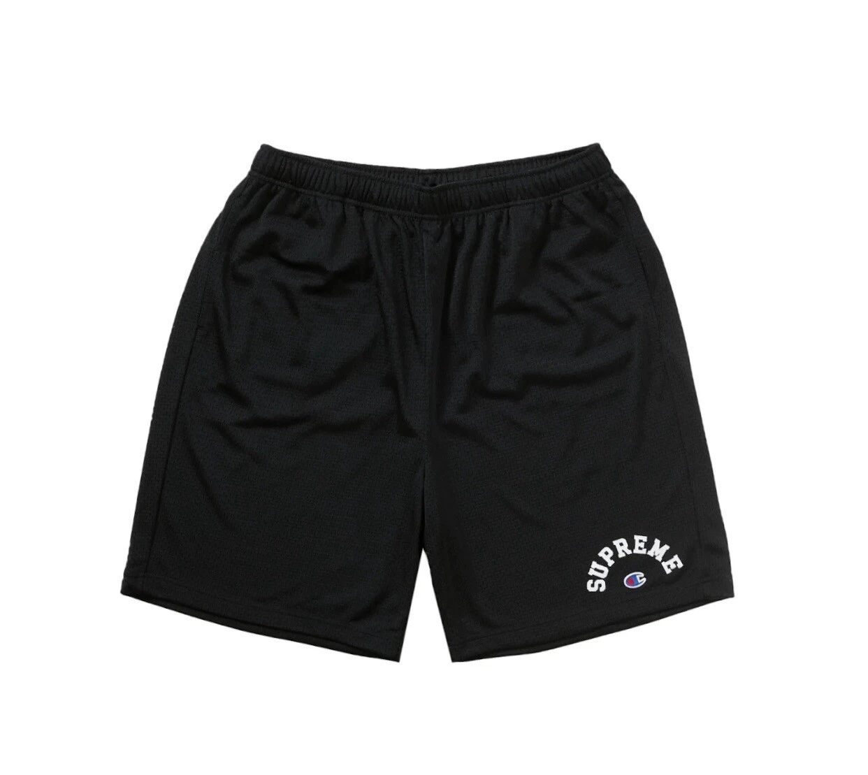 Short en maille Supreme Champion à la main noir taille : L