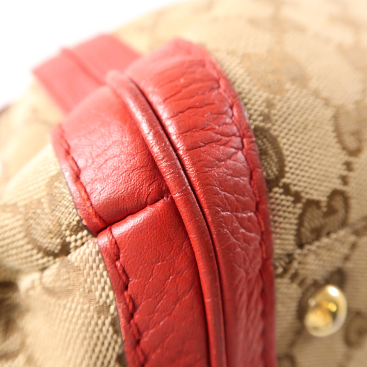 グラン・ウォーデン GUCCI GG GHW Shoulder Handbag 269946 Canvas Red Brown | eBay
