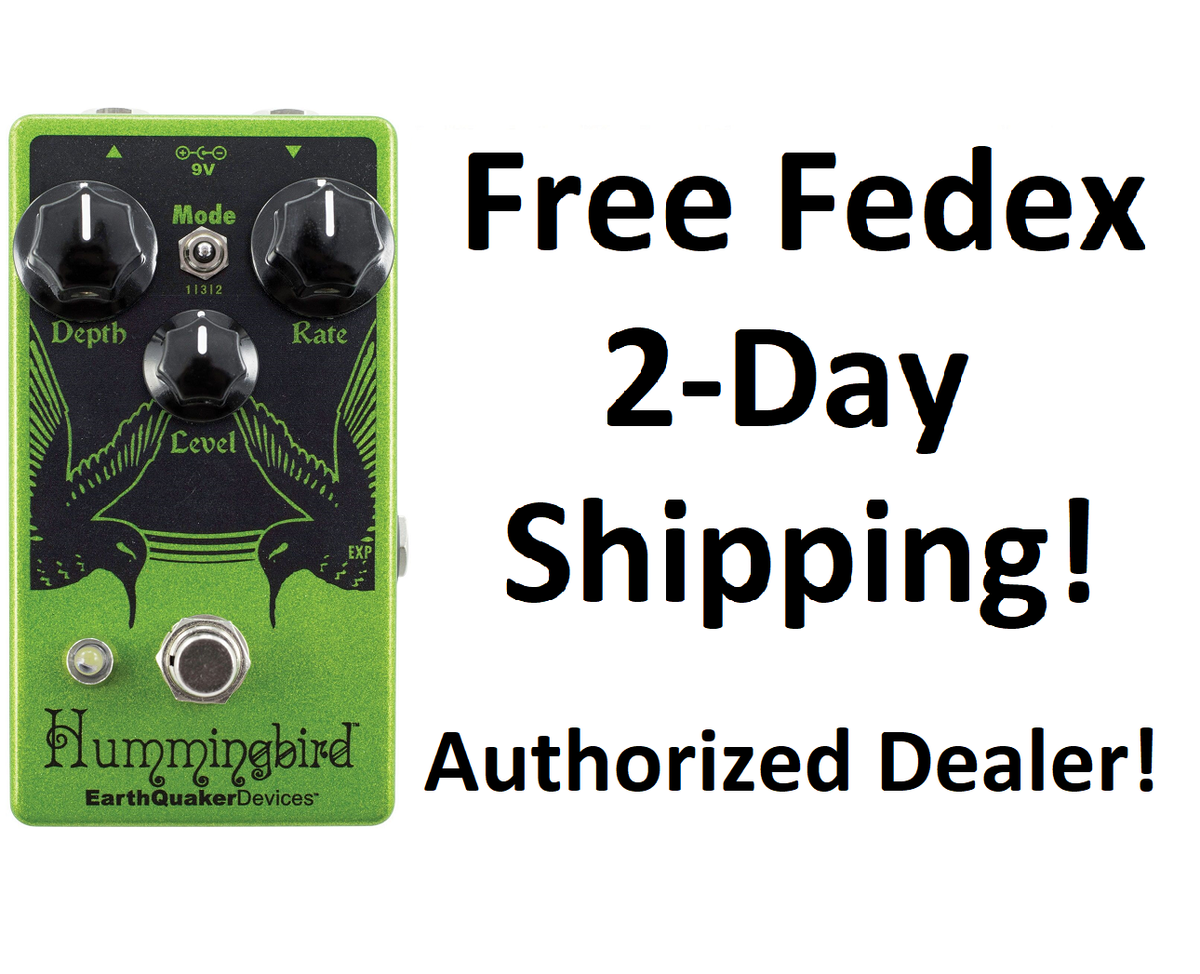 New Earthquaker Devices Hummingbird V4 Repeat Percussions