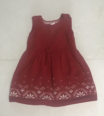 carters red sweater dress Carter's Red Sweater Dress Carter's 2T