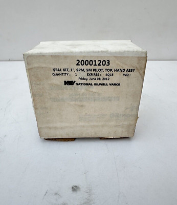 NOV 20001203 SEAL KIT, 1'',SPM 5M PILOT,TOP, HAND ASSY