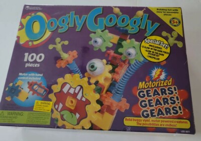 Gears! Gears! Gears! Crazy Creatures Motorized Building Set New Sealed