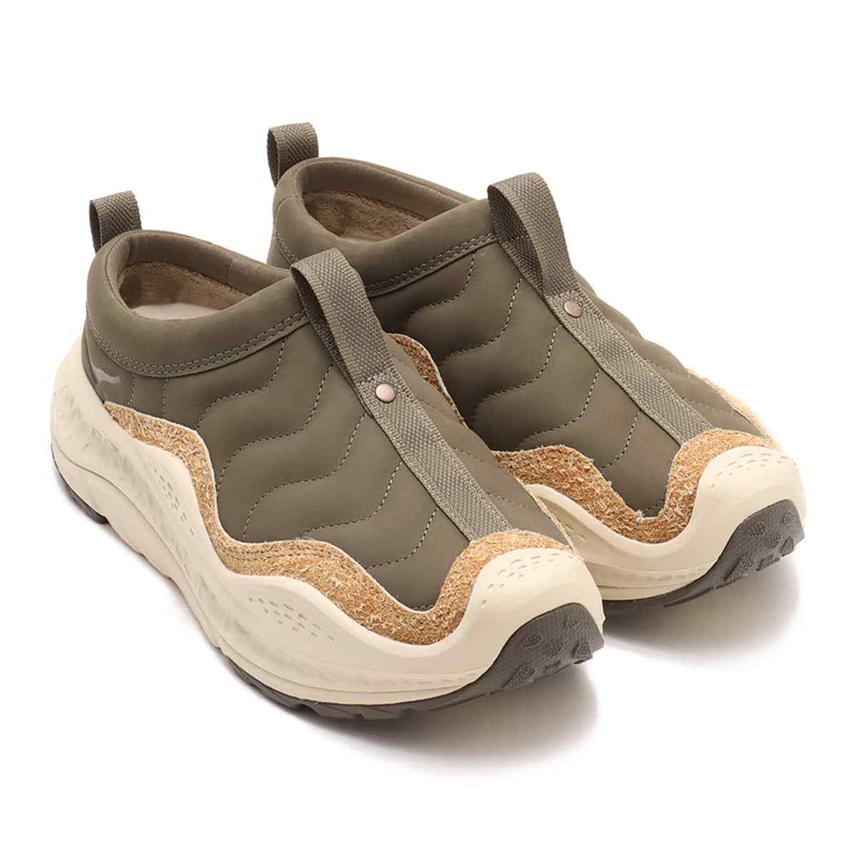 国内配送 HOKA ORA PRIMO TP ANTIQUE OLIVE/OAT MILK 1165731-ANTQ Hoka Ora Primo TP Antique Olive Oat Milk (Men's