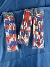 Lot Of 3 Plastic Link Jump Rope New Gym PE