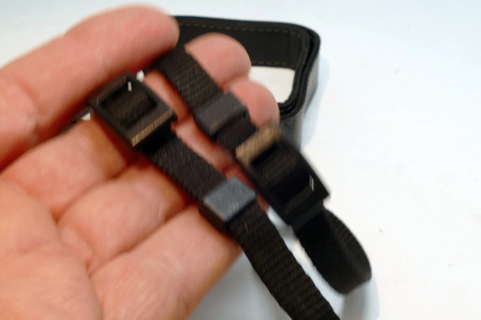 Correa de hombro para cámara Panasonic Lumix G de cuero de 2 cm de ancho - Original OEM Foto 4 de 4