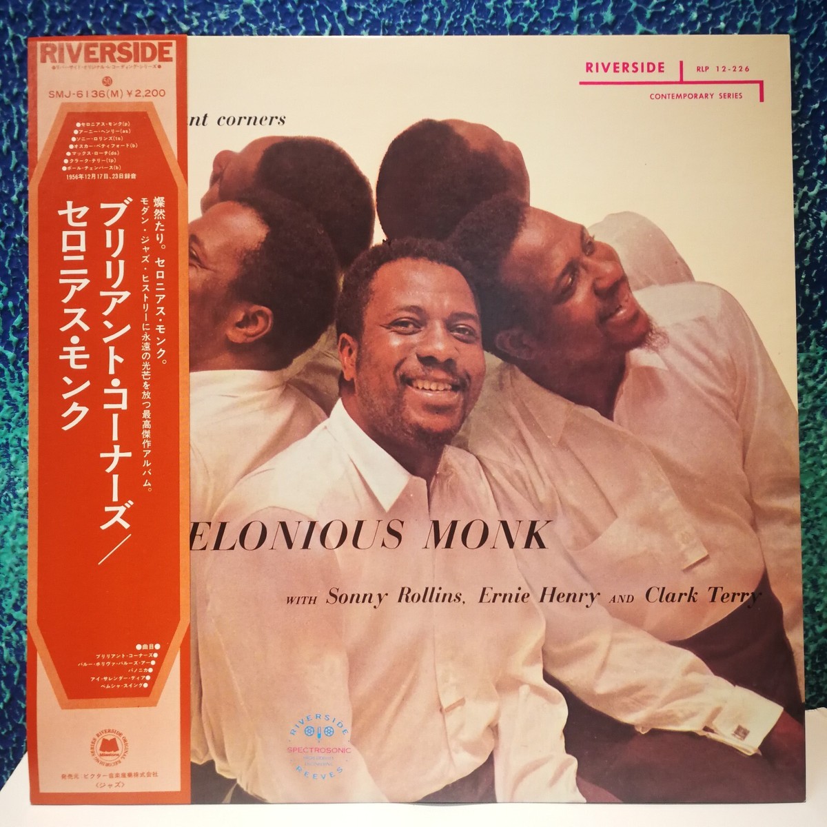Thelonious Monk – Brilliant Corners, 1976 Riverside Records – SMJ-6136(M), Japan Vinyl + OBI Thelonious Monk – Brilliant Corners, 1976 Riverside Records – SMJ-6136(M), Japan Vinyl + OBI