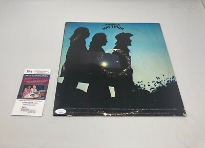 Gerry Beckley's America サイン入り Gerry Beckley signed America Hat Trick Album JSA COA | eBay