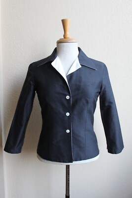 Walter Voulaz silk Blazer Formal Suit Jacket 40