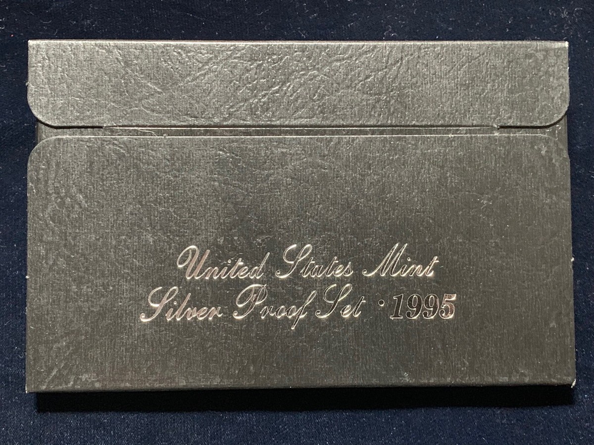 1995 US Mint Silver Proof Set 5 Piece Silver Set | eBay