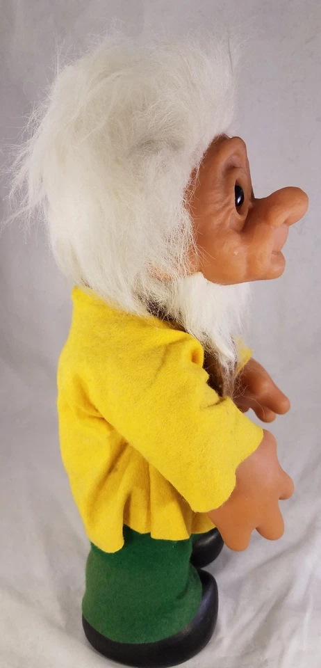 THOMAS DOLL 1977 FIGURA MUÑECA TROLL VINTAGE 14 pulgadas ALTO Foto 3 de 4