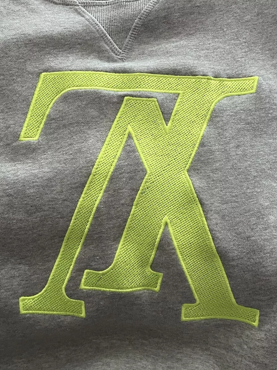 Louis Vuitton Grey Cotton Jersey Upside Down Logo Sweatshirt M Louis Vuitton