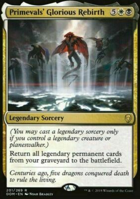 Primevals' Glorious Rebirth ~ Dominaria [ NearMint ] [ Magic MTG ]