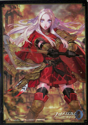 fire emblem card sleeves Fire Emblem 0 Cipher Trading Card Sleeve FE88 Edelgard Three Houses (65  Sleeves)