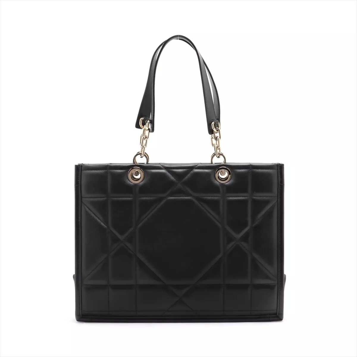 Sac fourre tout Christian Dior Archicanage Essential chaîne en cuir noir