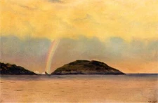 William Bradford Rainbow over the Arctic 1873 17"x 22" Archival Art Print
