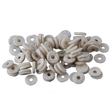 90 x Front Rail Paper Punchings Shims Felt Balance Washers for Piano Keys Beige