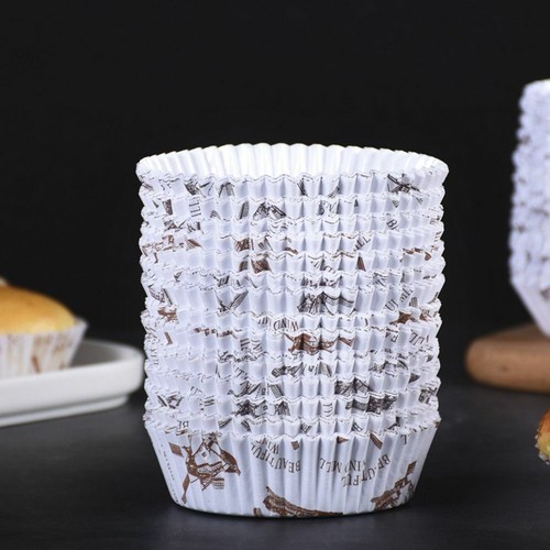 100pcs Disposable Wrappers Large Paper Cake Baking Cup Cupcake Muffin Cases AU - Picture 4 of 16
