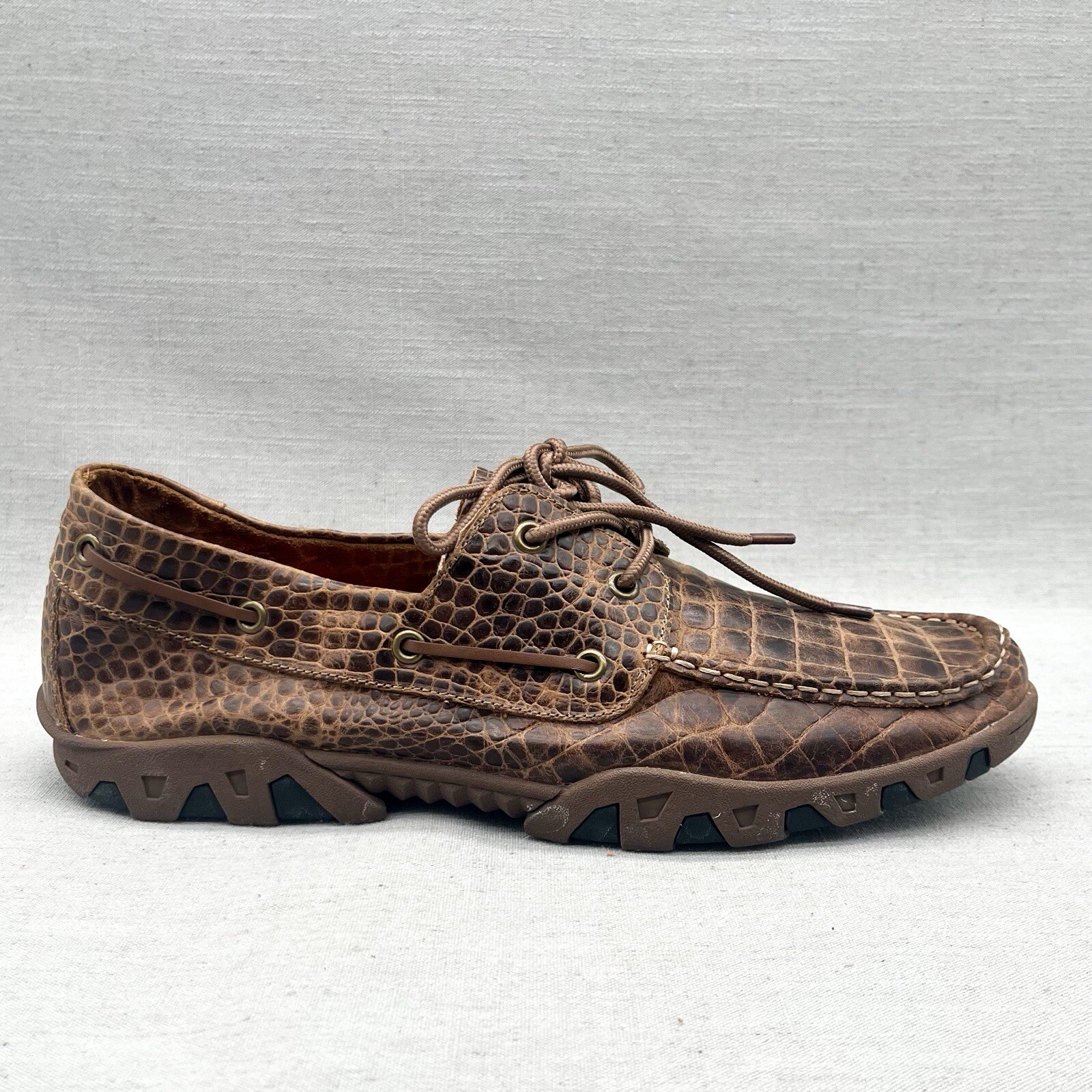 Ferrini Shoes - Mens Alligator Dress Shoe - Ferrini 3520 Belly Alligator Split Toe Shoes Navy