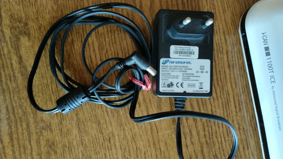 Decoder Digitale Terrestre I-CAN 1100T ICE Bianco - Immagine 2 di 4