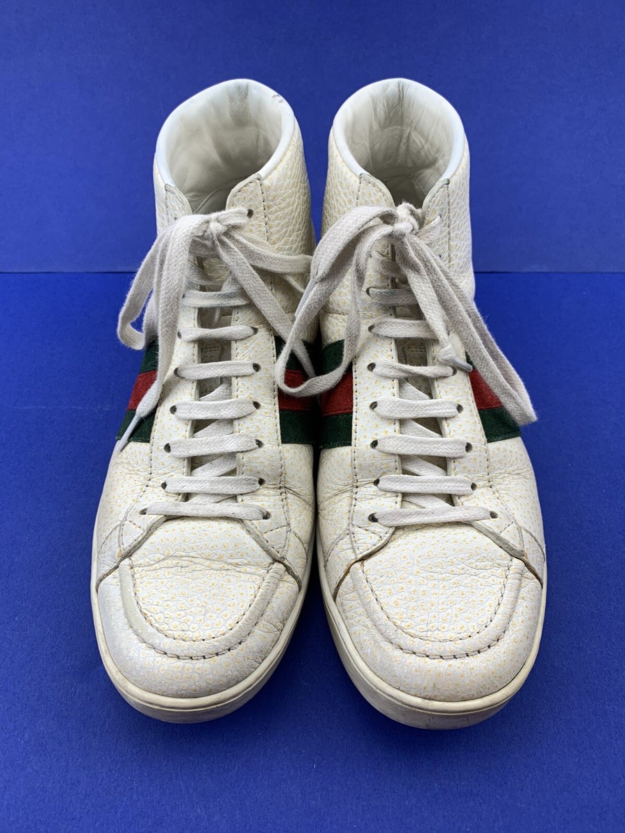 ♡まる♡GUCCIスニーカー　429446 6 03H 25cm Gucci Ace Bee Embroidered Men's Sneakers Shoe Size 8.5
