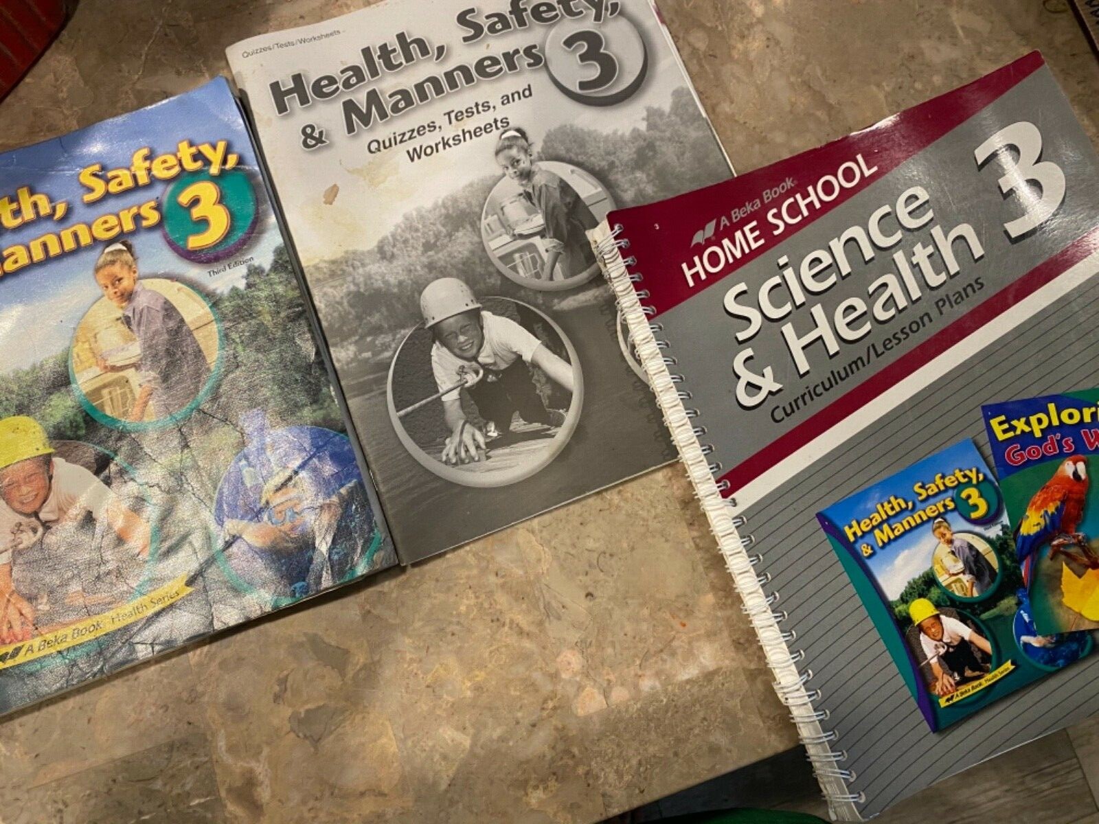 Abeka Science And Health 3 Curriculum Lesson Plans LOT 7 books huge | eBay