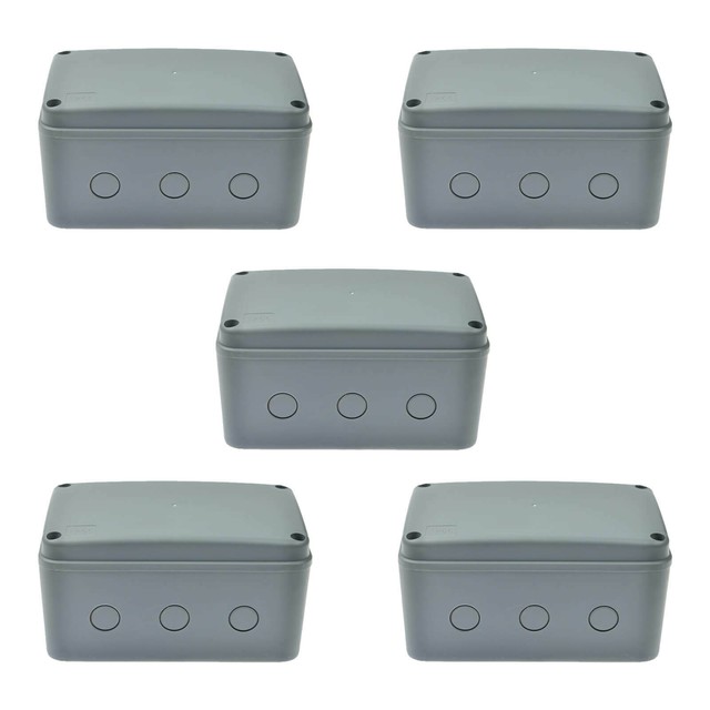 5 PK Electrical Enclosure Wiring Junction Box Dust/Splash Proof Waterproof IP66 eBay