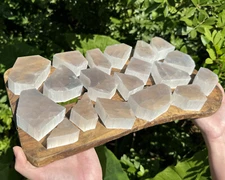 Small Ulexite TV Rock Chunks, Television Stones (Natural Optical Crystals)