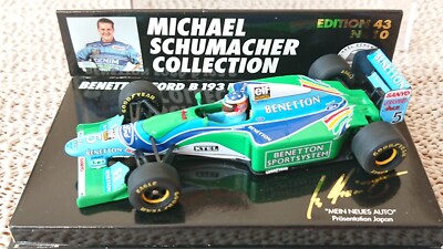 Minichamps 1:43 Benetton Ford B193B Michael Schumacher ''My New Car''