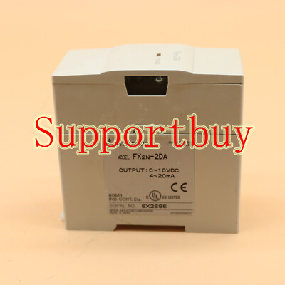used Mitsubishi 1PS Melsec PLC FX2N-2DA FX2N2DA Tested It In Good Condition