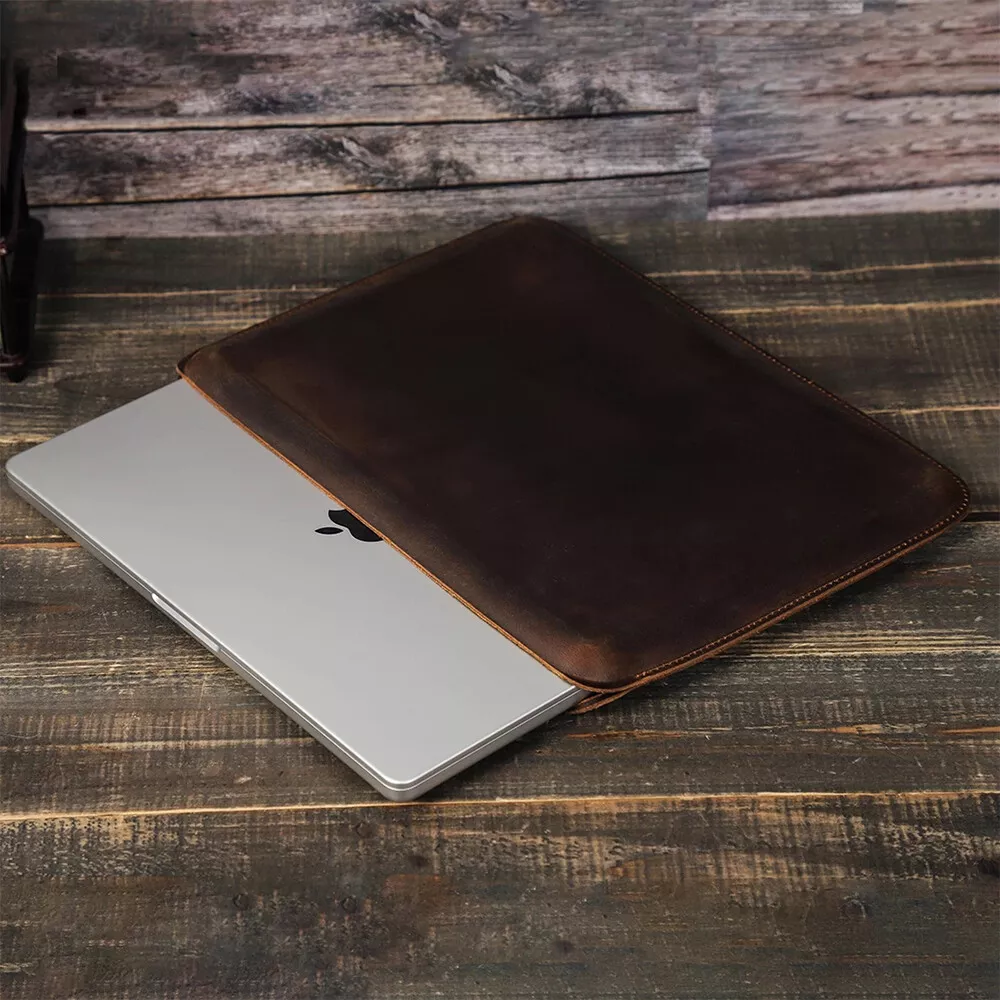 Leather Sleeve for Macbook Air 15 Inch