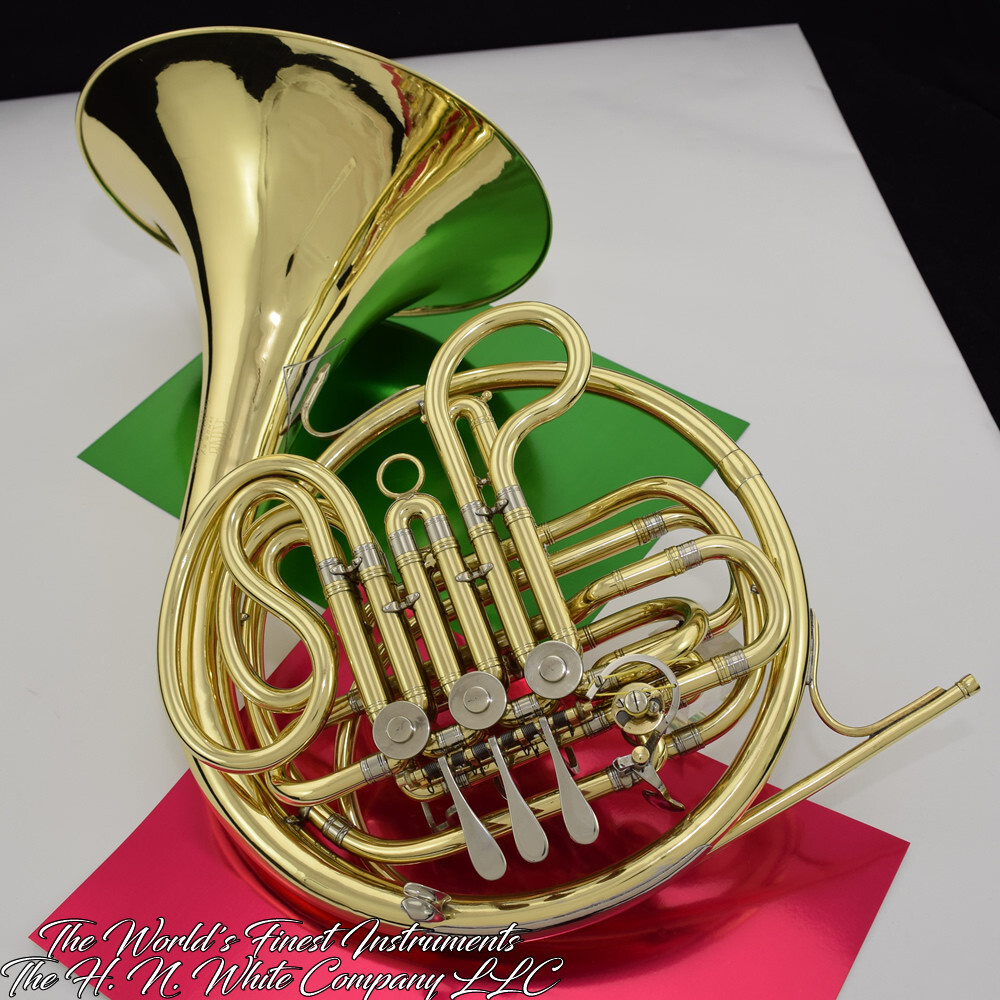 1960 Vintage King H. N. White Made Double French Horn Wow SN