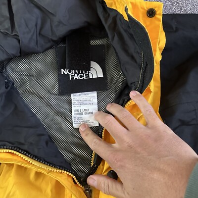 Men's Vintage 90s The North Face Mountain Light Summit Gold Gore