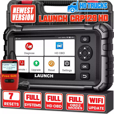 Heavy Duty Truck Diesel OBD Scanner Diagnostic DPF Regen Speed Limit Adjustment