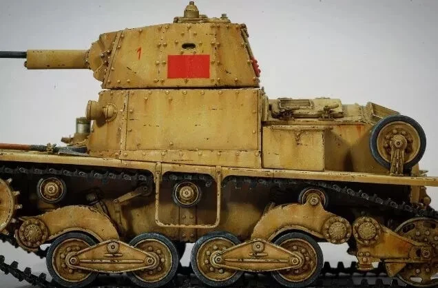 Carro Armato ANSALDO FIAT l 6/40 Scale 1:35 - Immagine 3 di 4