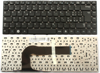 TEDESCO Tastiera nera senza cornice compatibile con HP P/N