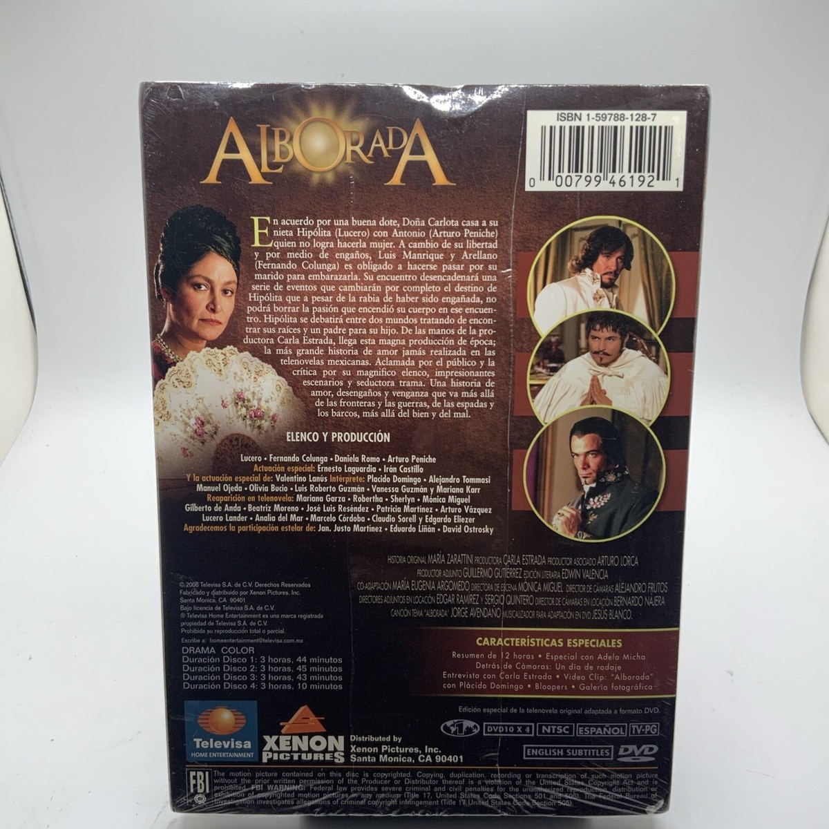 「家宝」DVD Alborada (DVD, 2006, 3-Disc Set) Telenovela 799461921| eBay