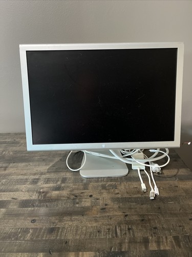 Apple A1081 20 inch Widescreen 2004 LCD Monitor. Untested. Parts ONLY