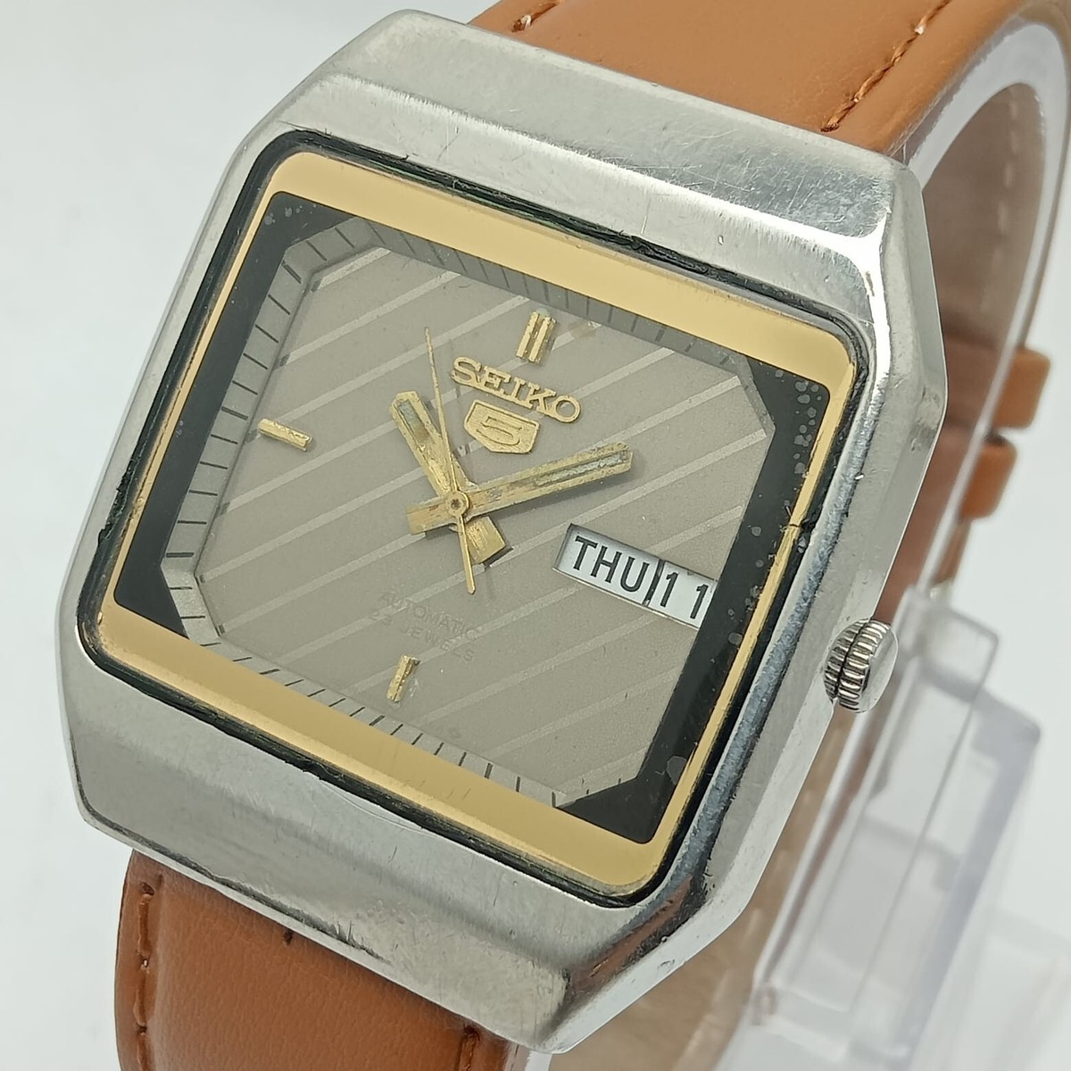 Seiko 5 Automatic 6349-5210 Day/Date Vintage Men's Watch