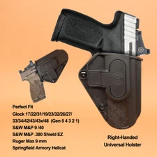 P365X XL Holster Fit Glock 48 42 43X 26 27 SCCY CPX1 CPX2 Gen3 M&P 380 Shield EZ