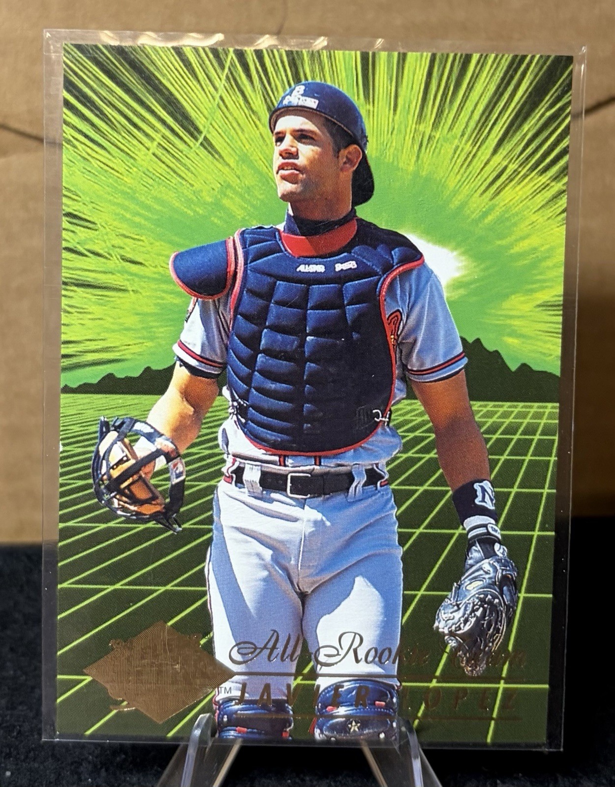Javier Lopez 1994 Fleer Ultra - All-Rookie Team #6 (RC) - Atlanta Braves
