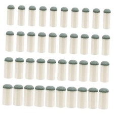 40pcs Slip On Pool Cue Tips, 4 Sizes Pool Stick Tips No Glue or Tool Required