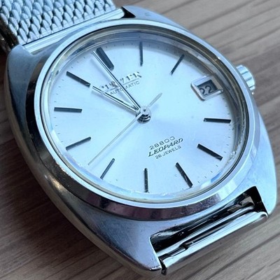 CITIZEN LEOPARD 4-740254-K Automatik Uhr aus Japan