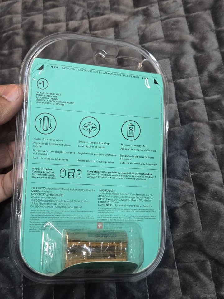 NEW LOGITECH M705 MARATHON WIRELESS MOUSE - Image 3 of 4