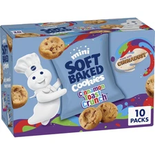 Mini Soft Baked Cookies, Cinnamon Toast Crunch, Made CINNADUST Snack Bags 10 ct